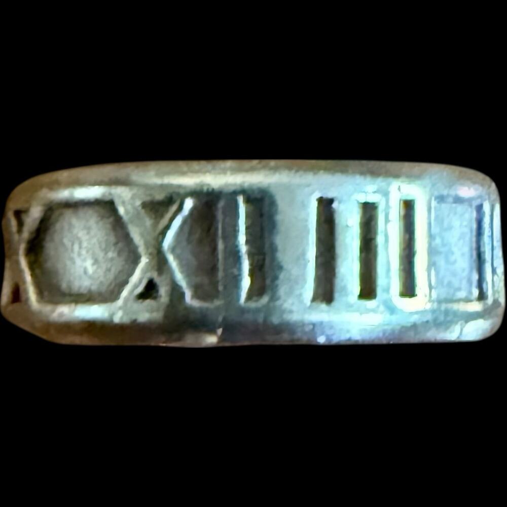 Tiffany & Co. Atlas Ring Sterling Silver 925 Width 6mm (1/4 in) Size 5